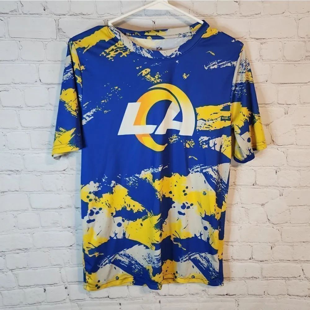 Boy's NFL L.A. Rams athletic shirt, size XL